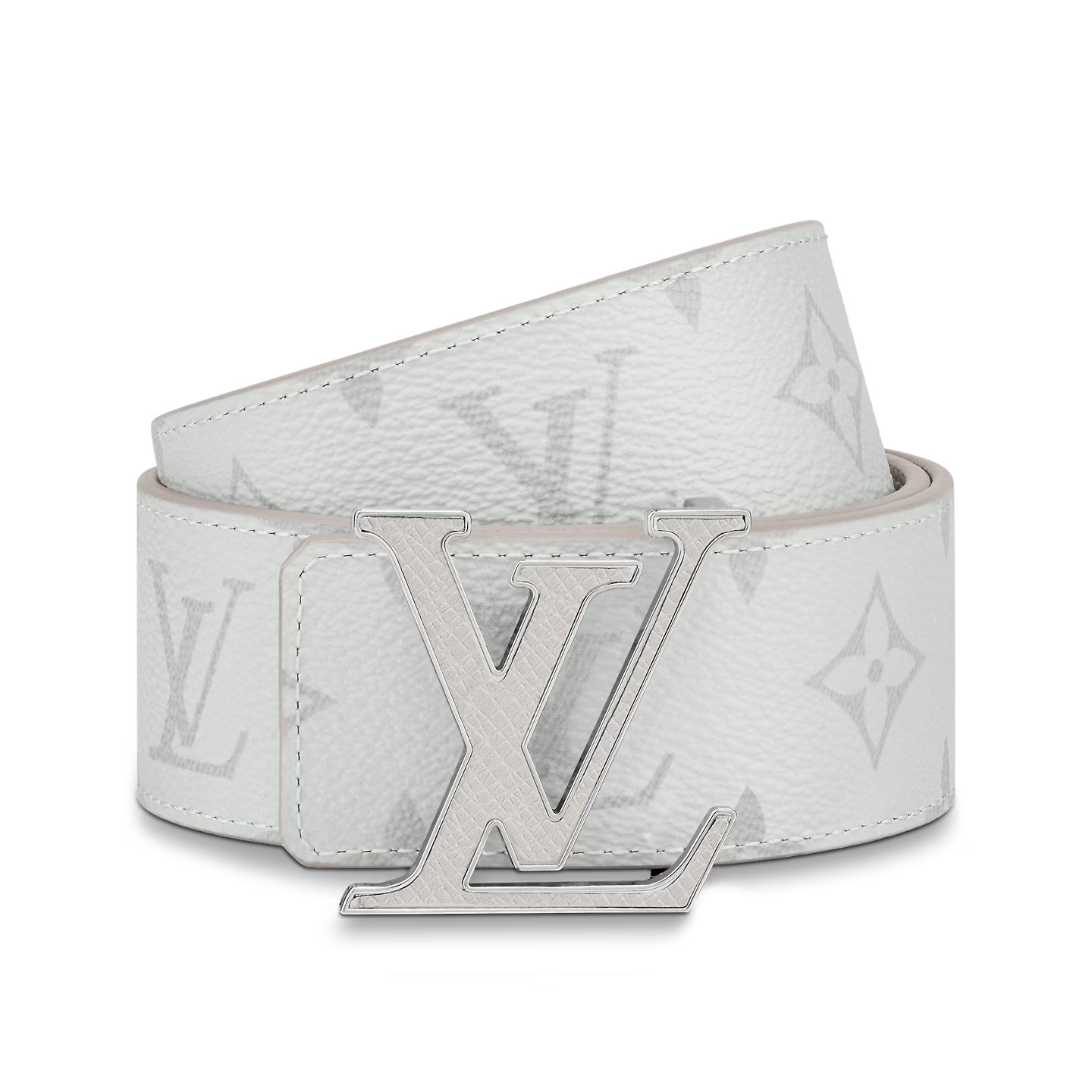 Outlet Louis Vuitton M0158U White LV Initiales 40mm Reversible Belt On Sale  - Louis Vuitton Outlet ®