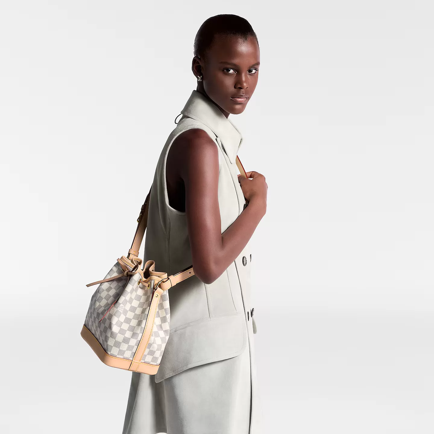 Noe bb damier azur sale